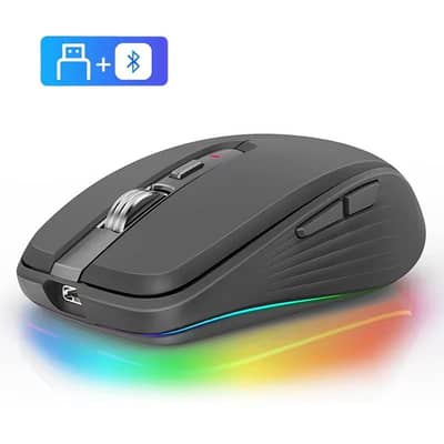 FMouse RGB Rechargeable Mouse/Hard Disk/DDR3 RAM