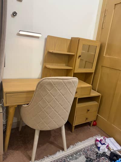 Study table with chair Urgent For Sale | Study table | Brand New