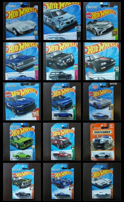 Hot Wheels, Matchbox, Majorette, Maisto & Fast Wheels cars