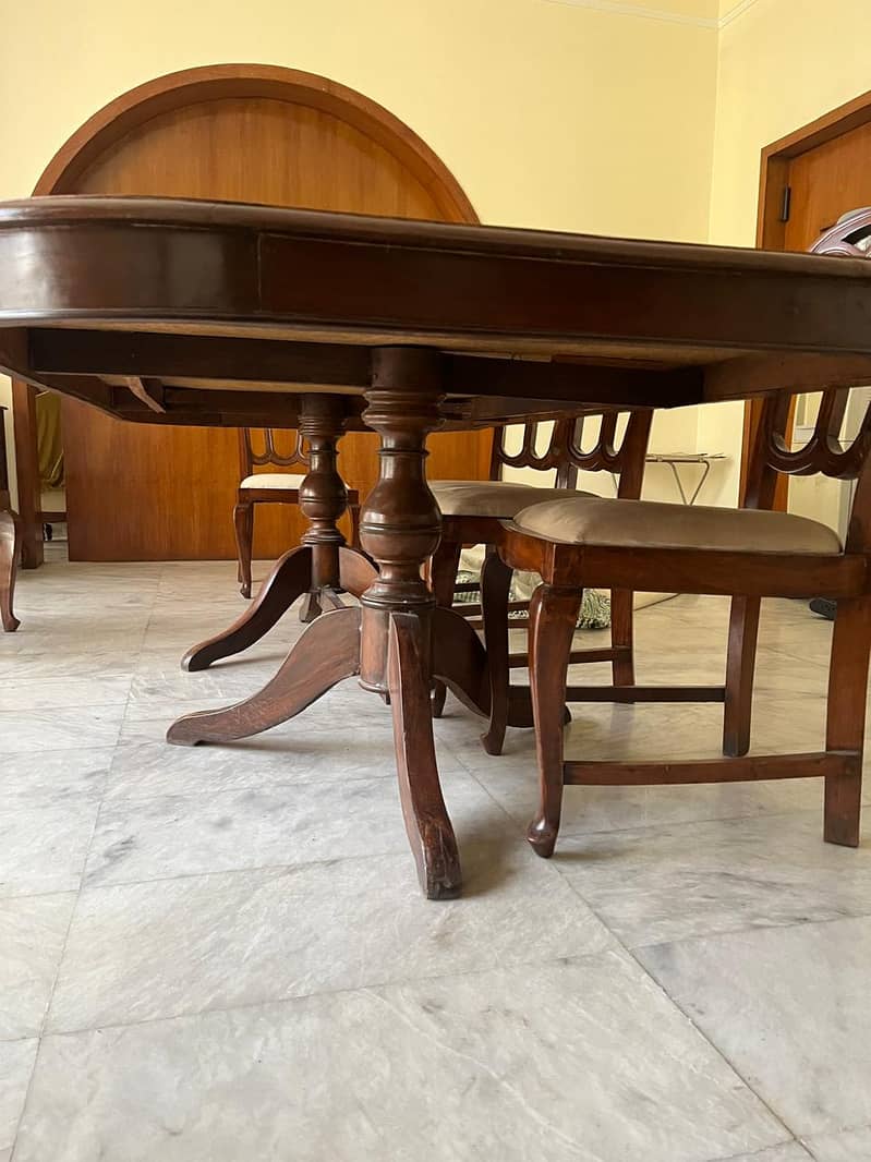 Dining Table & 8 Dining chairs 8