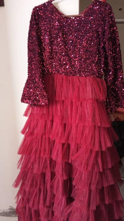 Beautiful Maxi with Sequence work for sale