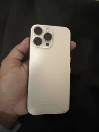 Iphone 16 pro max non pta jv desirt titanium