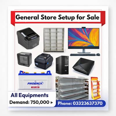 General Store setup for sale/Business Setup for sale/General Store