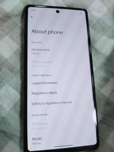 Google Pixel 6a 6/128