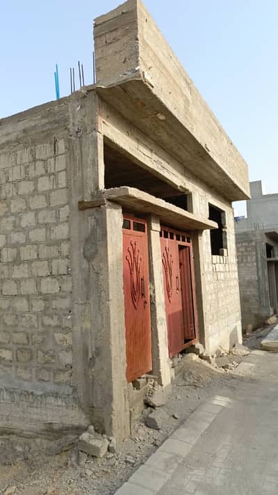 Structure 80 Sq Yards- WEST OPEN- OLD BLOCK