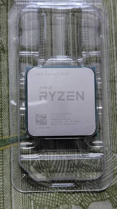 Ryzen 5 5500 with cpu tray