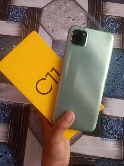 Realme C11 Pta Approved with box  Whatsaap  ke liya upr picture di he