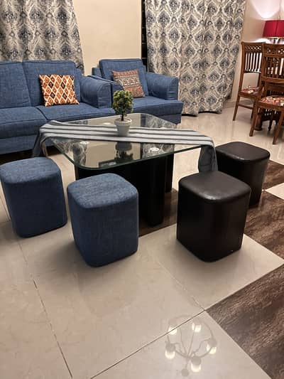 Sofa Set with Table for Sale