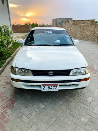 Toyota Corolla XE converted to 2.0D