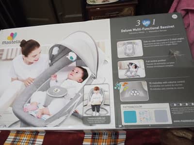 3 in 1 Deluxe Multi-Functional Bassinet