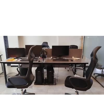 workstation for 4 person