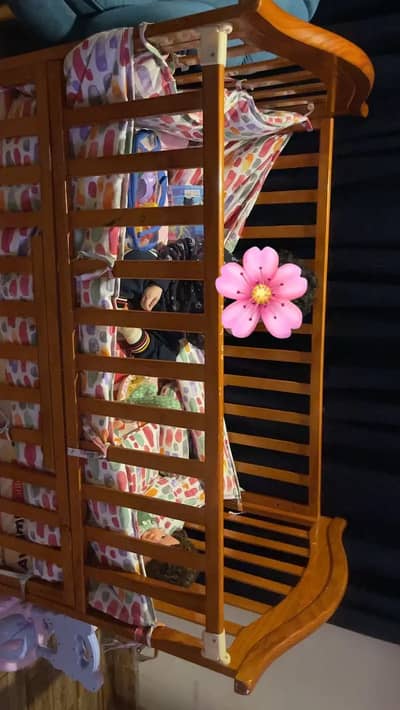 Baby original wooden cot /