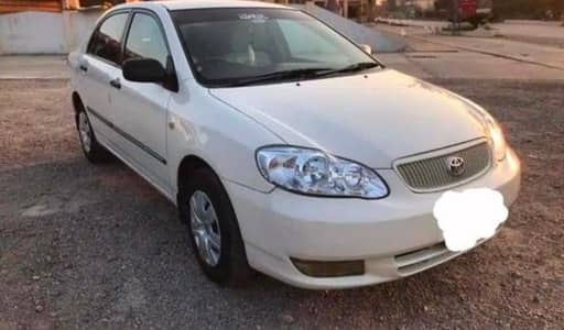 Toyota Corolla 2004 Gli converted from Xli