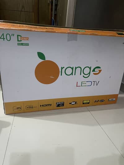 40” LED TV Orange TV – Full HD | Excellent Condition