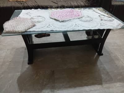 Center Table With Two Side Tables