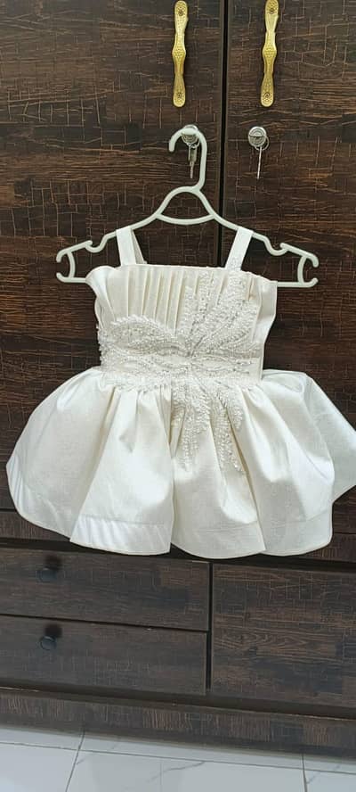 Off white Baby Girl Frok