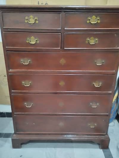 All wooden chester drawer