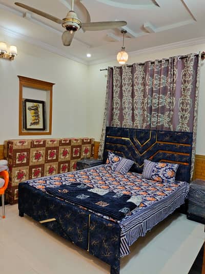 25x40 Furnished Ground Portion Available For Rent with 2 Bedrooms in G13 Islamabad