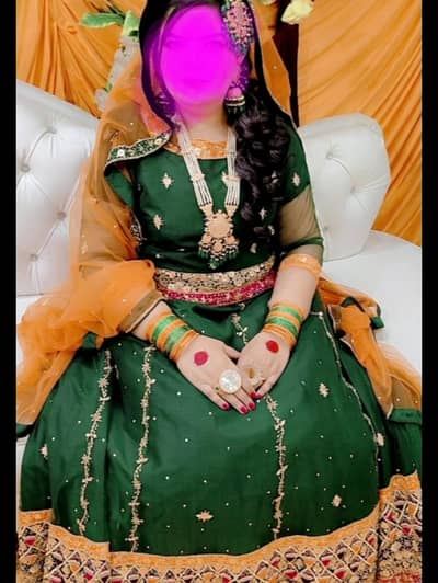 Mehndi dress