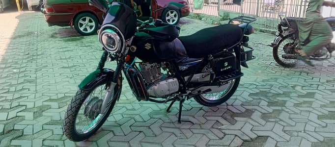 Suzuki GS 150 2024 Model – Like Brand New | Fully Loaded