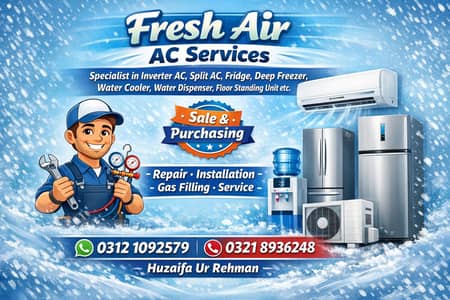 AC Repair / AC Technician /AC Gas Filling /Air Conditioner Repair