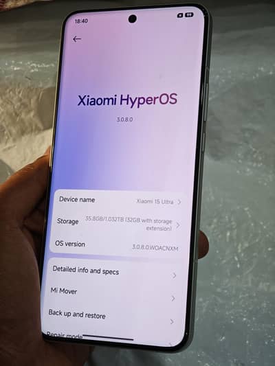 Xioami 15 ultra only 1 in OLX market (1TB)