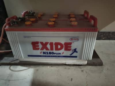 Exide N180 Plus (21 plates) battery