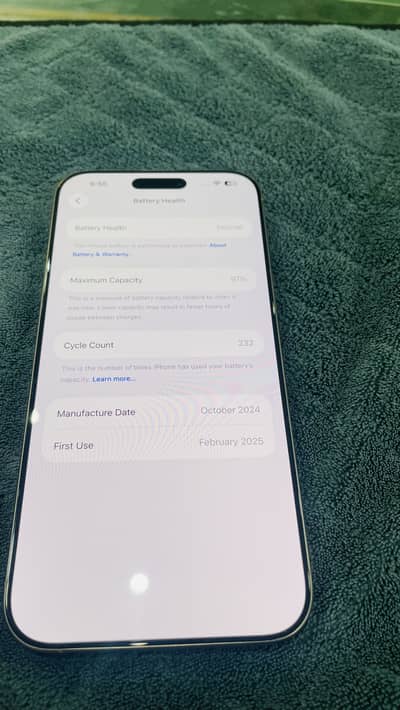 iPhone 16 Pro Max 256GB