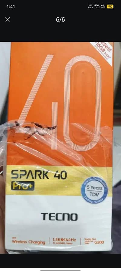 Mobile Name techno spark 40pro plus  Number 03119416044