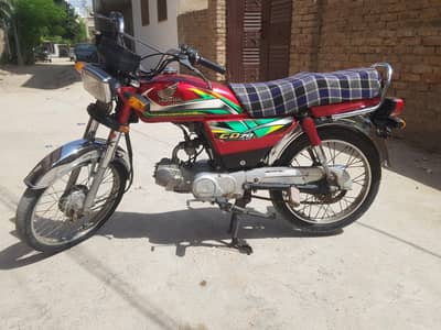 Honda CD 70 2022 model Hyderabad number