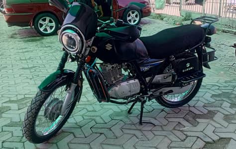 Suzuki GS 150 2024 Model – Like Brand New | Fully Loaded