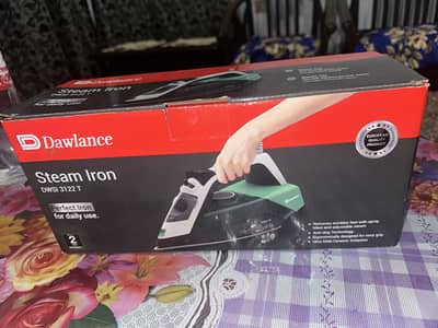 New Dawlance Iron Steam With 2 year warranty