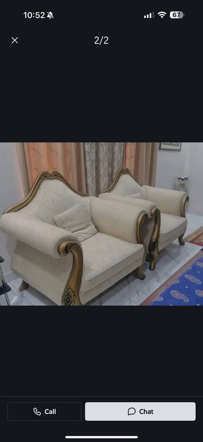 Five seater chinioti sofa
