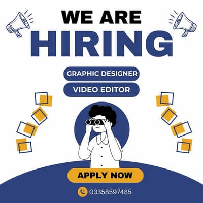 Need Graphic Designer + Video Editor / Adobe Softwares