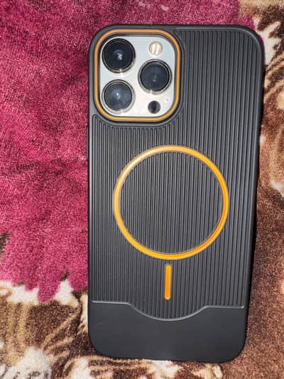 IPHONE 13 pro max  jv 128gb white colour 100 hlth