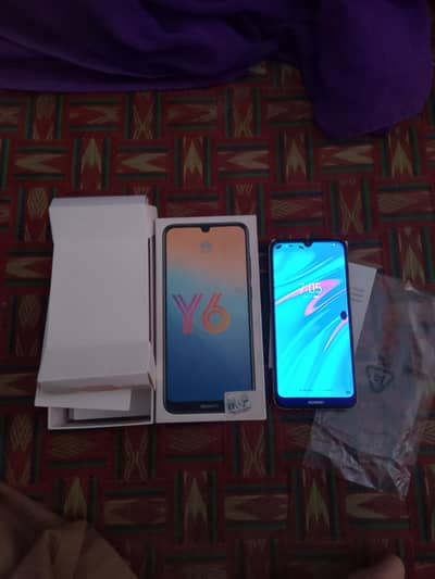 Huawei y6 prime with boxx