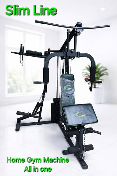 All in One Slim Line Home Gym Workout Machine