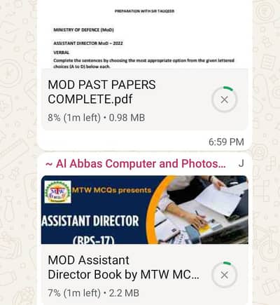 anf mod all test notes available