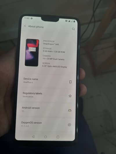 Oneplus 6 8/128