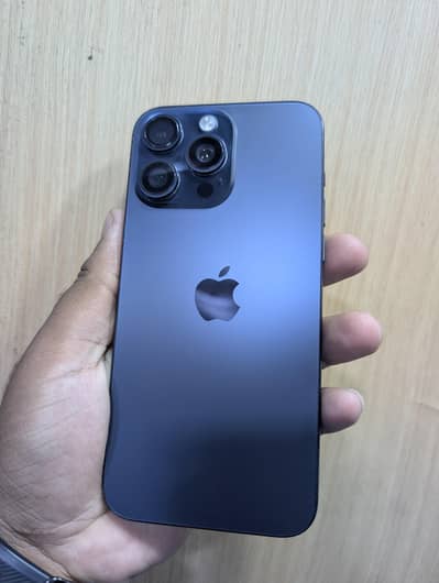 iPh 15 Pro Max 256GB JV Blue Backcover Change 98% Battery health