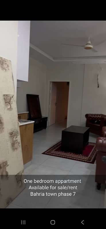 One bedroom appartment for sale