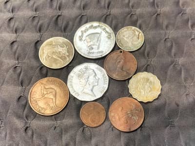 old and new coin's available