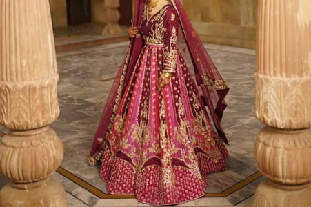 Barat Bridal Dress Lehnga Choli