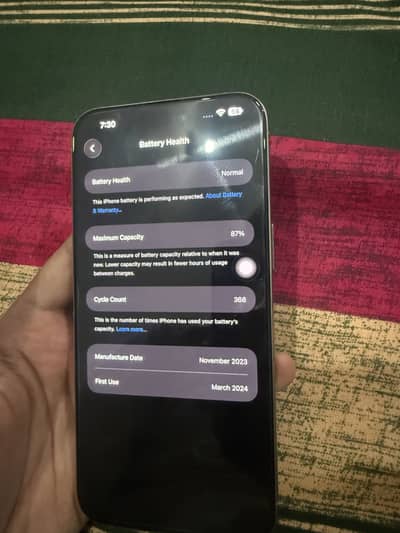 15pro Max Factory Unlock 256GB (Natural Titanium)