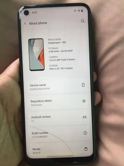 Oneplus N100 price=17500