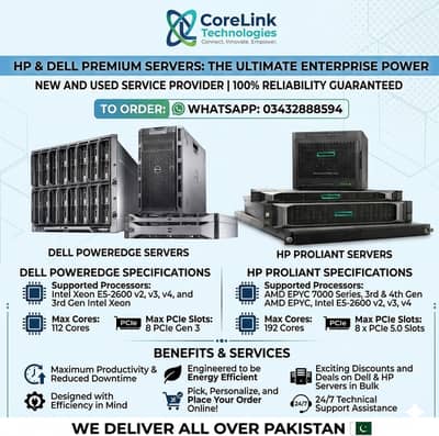 dell servers | hp servers | servers | new & used available | server