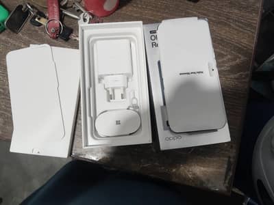 Reno F 5g just box open