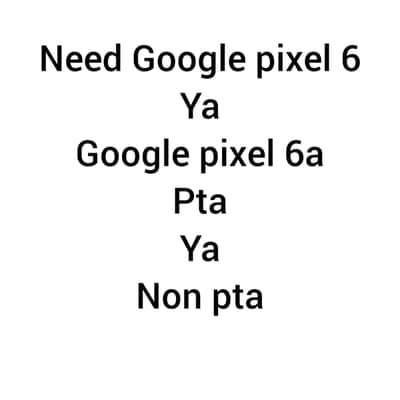 Google pixel 6a ya. Google pixel 6