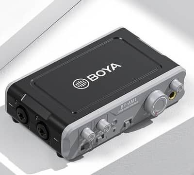 BOYA BY-AM1 Dual-Channel Audio Mixer