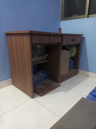 Large Wooden Study Table / Office Desk with Extra Length